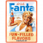 Preview: Blechschild Fanta Blondine 1